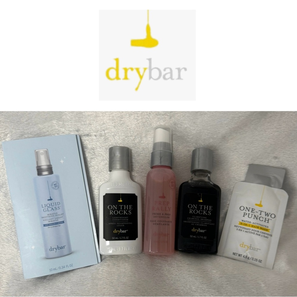 🆕💛Drybar BundleTravel Size Shampoo, Conditioner & Prep Rally with Bonuses💛🆕